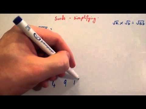 Surds - Corbettmaths