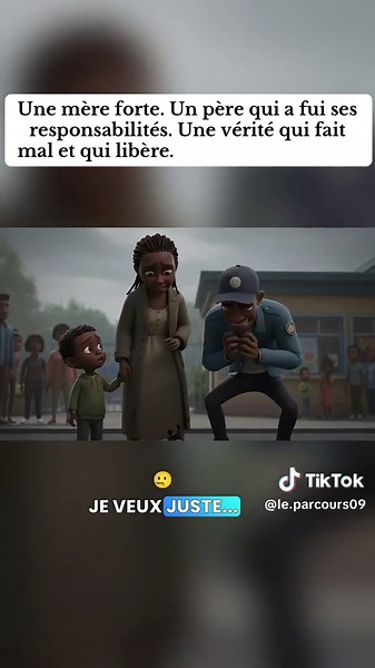 Une mère forte. Un père qui a fui ses responsabilités. Une vérité qui fait mal et qui libère. #famille #france #goviral #smallbusiness #smille