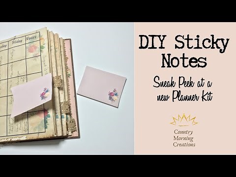 DIY Sticky Notes