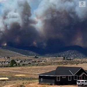 22K views · 437 reactions | The Beckwourth Complex Fire destroyed more than a dozen homes in Doyle, California, as crews responded to the flames. The blaze measured almost 93,000 and was 46% contained as of Tuesday. https://abcn.ws/3hGcawU | ABC News | Facebook