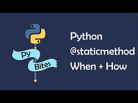 What are static methods in Python and when to use them?