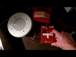 Simplex 4001 Fire Alarm Mini System Test