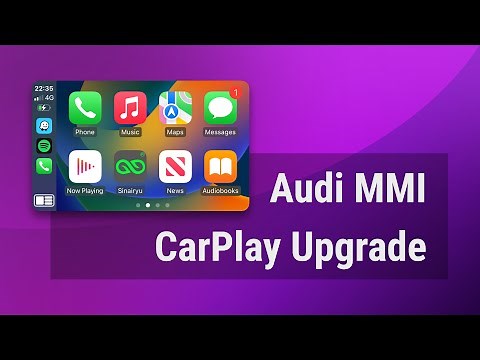 Audi MMI Wireless CarPlay Upgrade - Retrofit