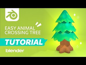 Blender for Beginners: Easy Pine Tree