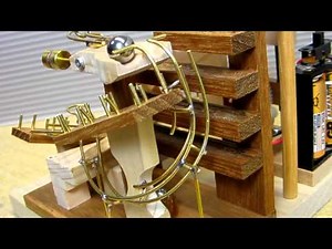 Stairs marble machine