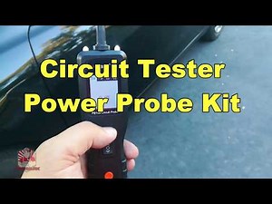 Automotive Circuit Tester ANCEL PB100 Power Probe Tool Review