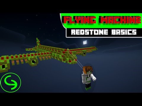 Master Minecraft Flying Machines: The ULTIMATE Redstone Guide!