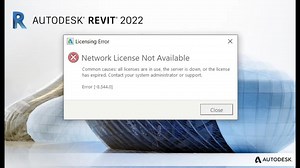 Sửa lỗi The License manager l Network License Not Available Revit 2022 2023 - Bim House Education