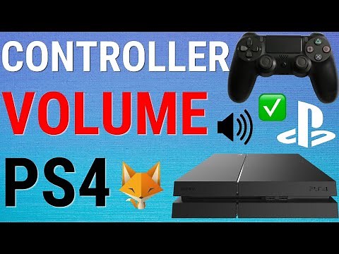 How To Change PS4 Controller Volume