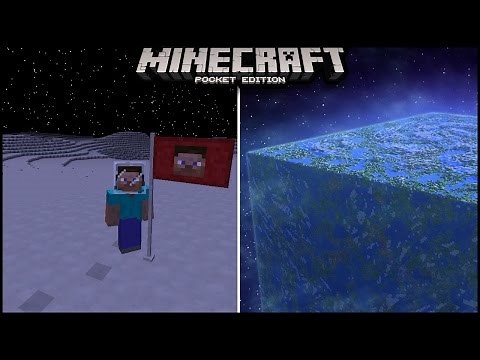 Use Command Block To Go To Space In Minecraft Pocket edition | minecraft pe ( mcpe ) | galaticcraft