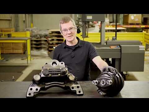 Replacing a Competitor Caliper with a Meritor Caliper