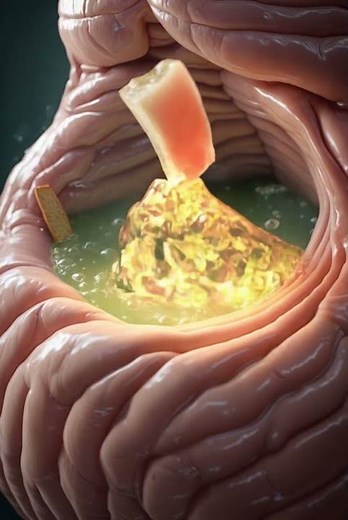 “What Your Stomach Looks Like Inside 🔬 | Real Digestive System Animation”