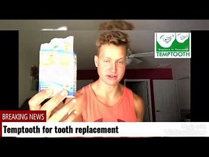 Temptooth for tooth replacement