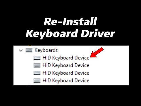 How To Re-Install Keyboard Driver in Windows 11 (2 Easy Methods) | Update Keyboard Drivers