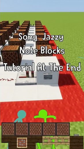 "Jazzy Note Blocks" Note Blocks Tutorial | by Alan Becker & Aaron Grooves