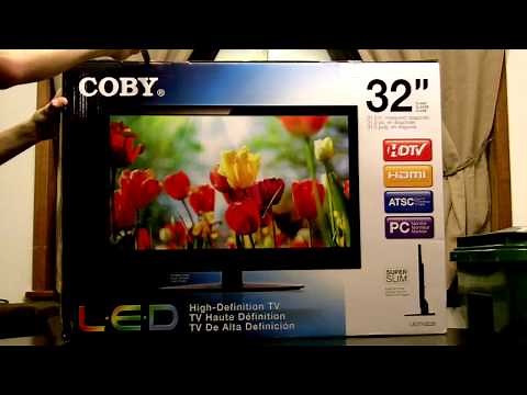 Coby 32" LED Unboxing