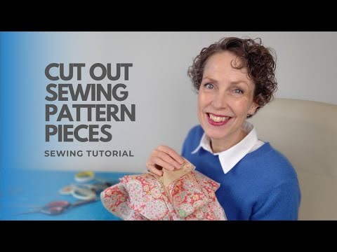 How I Cut Out a Sewing Pattern | Sewing for Beginners & Dressmakers