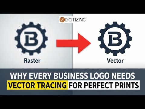 Why Every Business Logo Needs Vector Tracing for Perfect Prints?