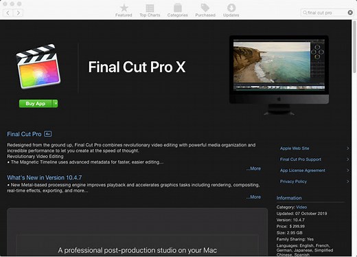 Best 12 Final Cut Pro for Windows 10/11 - VideoProc