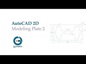 AutoCAD 2D Modeling Plate 2