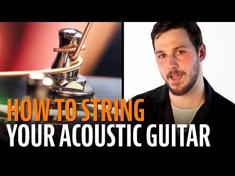 How to String an Acoustic Guitar