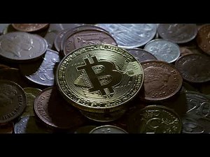 BITCOIN BACKGROUND LOOP - 4K/HD FOOTAGE