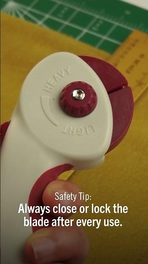 How to use a Rotary Cutter - Excel Blades