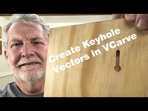 How to Create Keyhole Vectors in VCarve Desktop