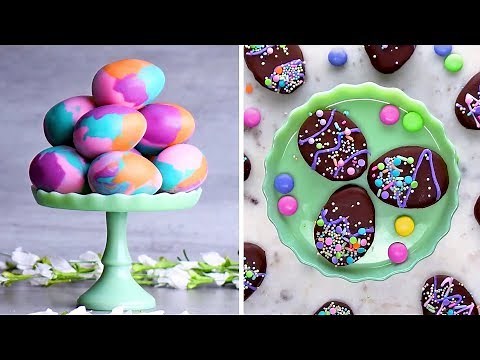 Last Minute Easter Treats | DIY Easter Egg Decorating Ideas By So Yummy | Spring 2018