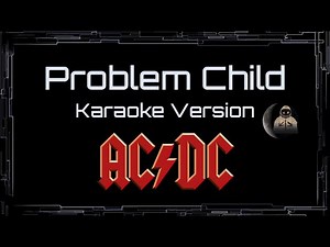AC/DC • Problem Child (CC Karaoke / Instrumental) [UVR]