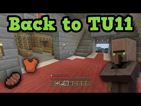 Minecraft Xbox 360 - BACK TO TU11 OLD TUTORIAL WORLD