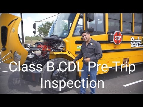 Class B Pre-Trip Inspection