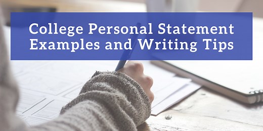College Personal Statement Examples and Writing Tips - Wordvice