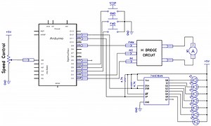 Control of DC motor using arduino uno