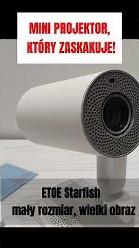 Mini projektor 720p z Android TV?! 😎 | Test ETOE Starfish