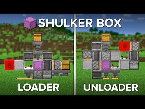 Minecraft EASY Shulker Box Loader & Unloader