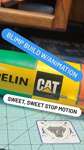 Blimp model built up. Diorama is next for this floating airship. #scalemodel #diorama #fyp #ptsd #art | Black Lab LLC | Facebook