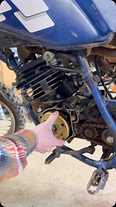 Yamaha with low compression. #2stroke #dirtbike #motorcycle | The Barn Brothers