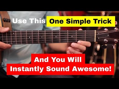 One Simple Trick To Sound Great On Guitar Instantly (Beginner Friendly)