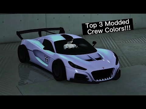 GTA 5 Online Top 3 Modded Crew Colors, Hex Codes & How To Make A Modded Color!!