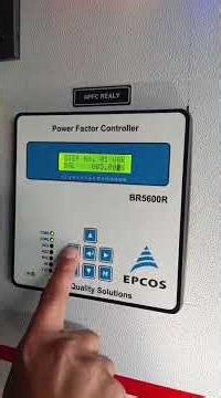 Apfc controller epcos sitting cap bank