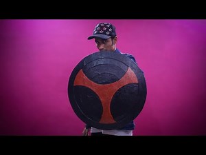 How to Make Taskmaster Shield with cardboard