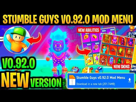 Stumble Guys Mod Menu v0.92.0 - Stumble Guys Mod Apk v0.92.0 Gameplay Stumble Guys Latest Hack 2025