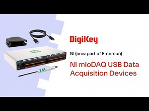 NI mioDAQ USB Data Acquisition Device PIO | DigiKey