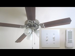 Install Remote Control for Ceiling Fan with Light