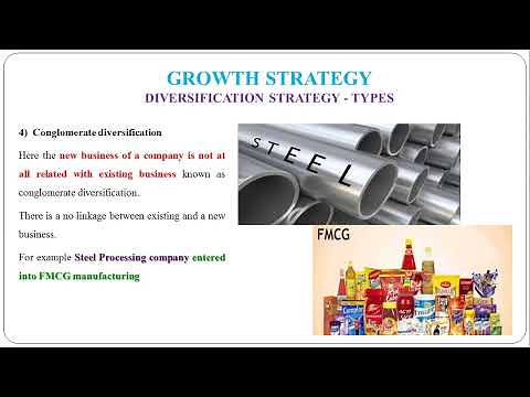 11 - Types of Growth Strategy - Diversification Strategy