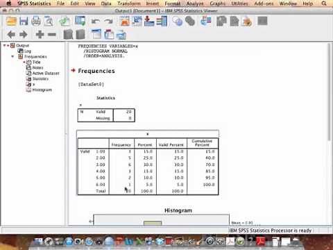 Frequency Distribution SPSS