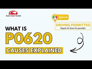 What is P0620 : Engine Error Code Causes Explained