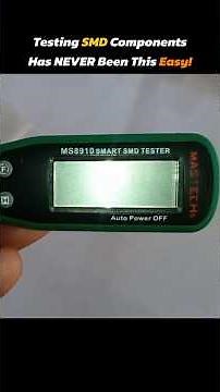 “Testing SMD Components Has NEVER Been This Easy!”
