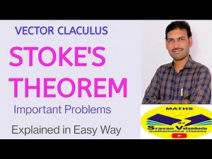 Stoke's Theorem ‪@VATAMBEDUSRAVANKUMAR‬
